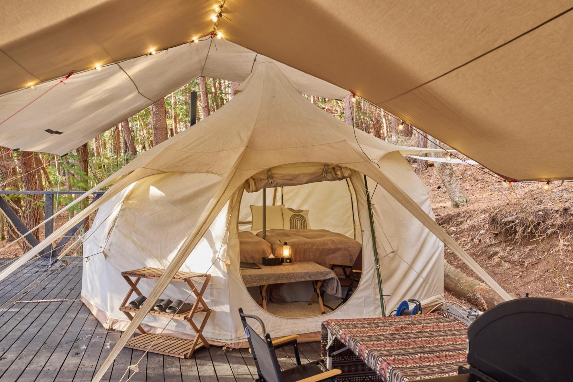 Tocoro. Mt.Fuji Camp&Glamping Hotel Fujikawaguchiko Ngoại thất bức ảnh