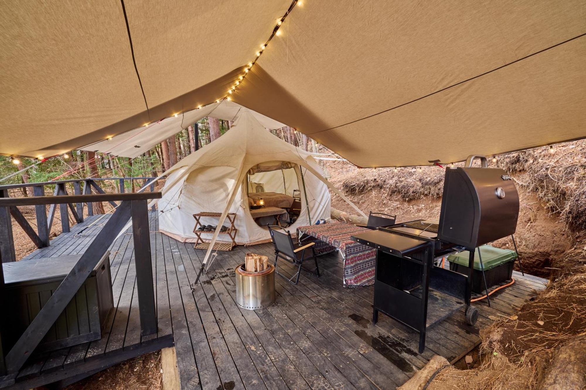 Tocoro. Mt.Fuji Camp&Glamping Hotel Fujikawaguchiko Ngoại thất bức ảnh