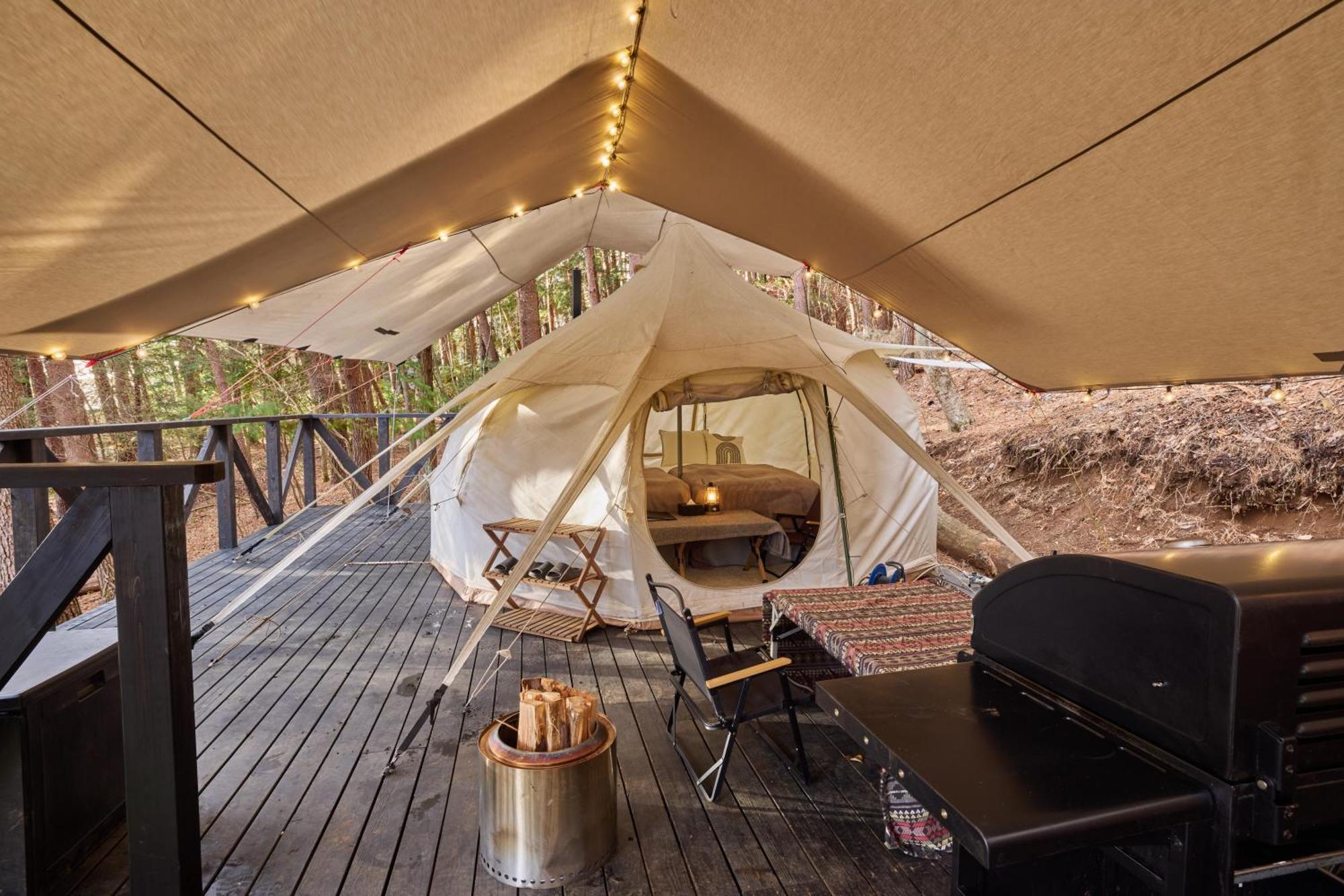 Tocoro. Mt.Fuji Camp&Glamping Hotel Fujikawaguchiko Ngoại thất bức ảnh