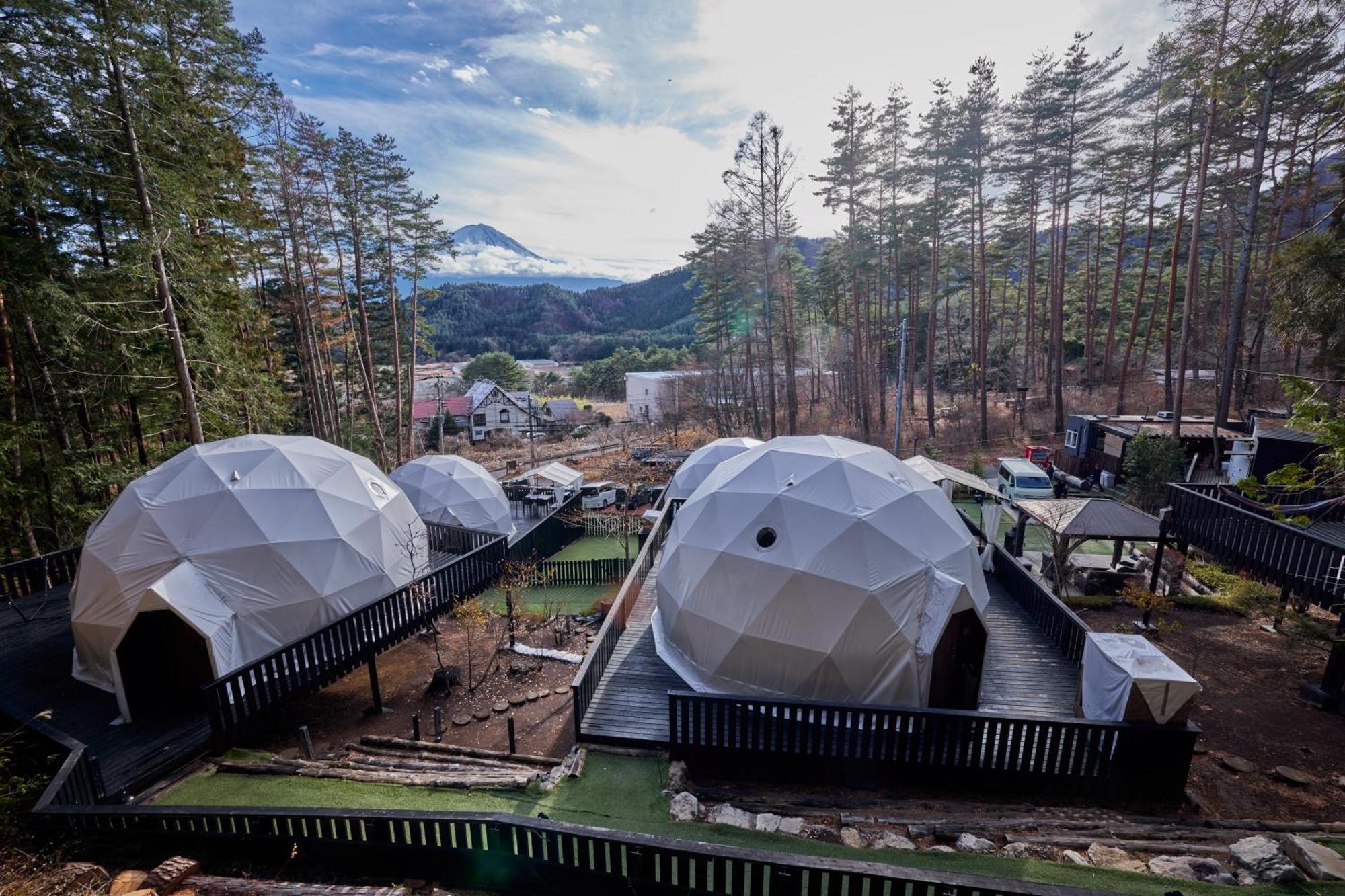 Tocoro. Mt.Fuji Camp&Glamping Hotel Fujikawaguchiko Ngoại thất bức ảnh